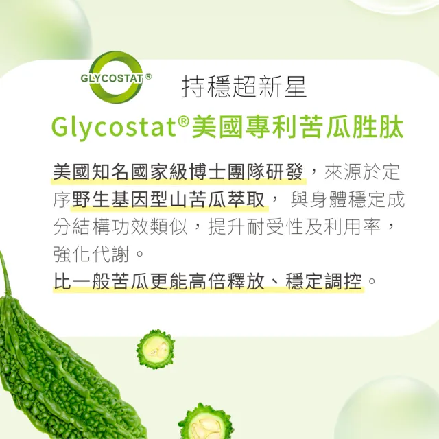 【華陀扶元堂】漢方山苦瓜穩定胜肽膠囊 6盒組(30錠/盒-苦瓜胜肽/鋅/鉻/西洋蔘/紅景天)