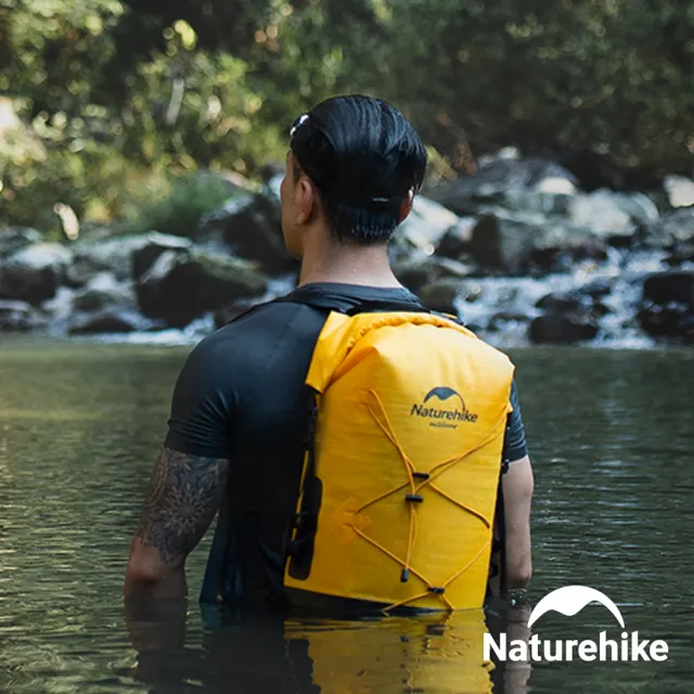 【Naturehike】微光TPU乾濕分離防水後背包30L FSB04(台灣總代理公司貨)