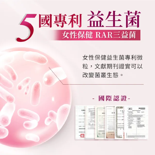 【我的健康日記】舒密護蔓越莓益生菌(30包 私密保養首選 法國洛神花萼萃取)