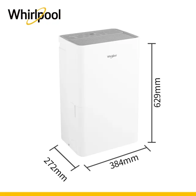 【Whirlpool 惠而浦】20L第六感智能除濕機 WDEE20TW