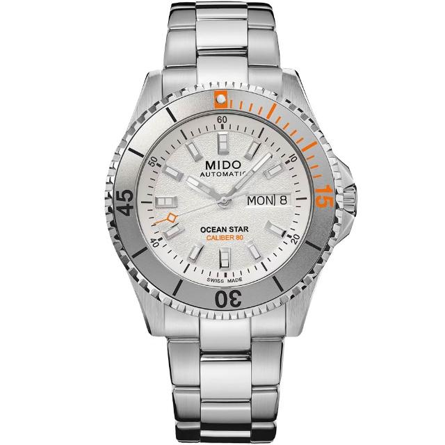 【MIDO 美度】李鍾碩代言 Ocean Star 海洋之星 200米潛水機械錶-41mm 送禮 禮物 推薦(M0269301103100)