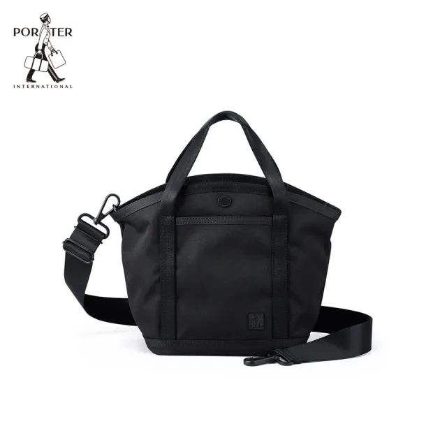 【PORTER INTERNATIONAL】俐落純粹PRIME手提包(黑)