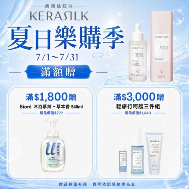 【KERASILK】質順柔緻髮護200ml☆絲馭洸日常基礎保養(粗硬、毛躁亂髮自然捲適用/潤絲/深層滋養/馴服毛躁)