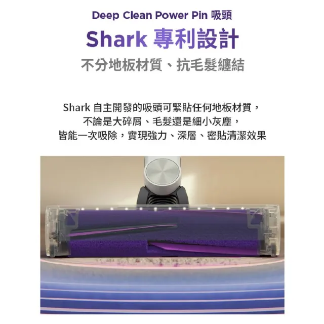 【Shark】IW3241 CleanSense IQ+自動集塵智能大吸力無線吸塵器旗艦款(抗纏結 HEPA濾網 寵物毛 車用 手持)