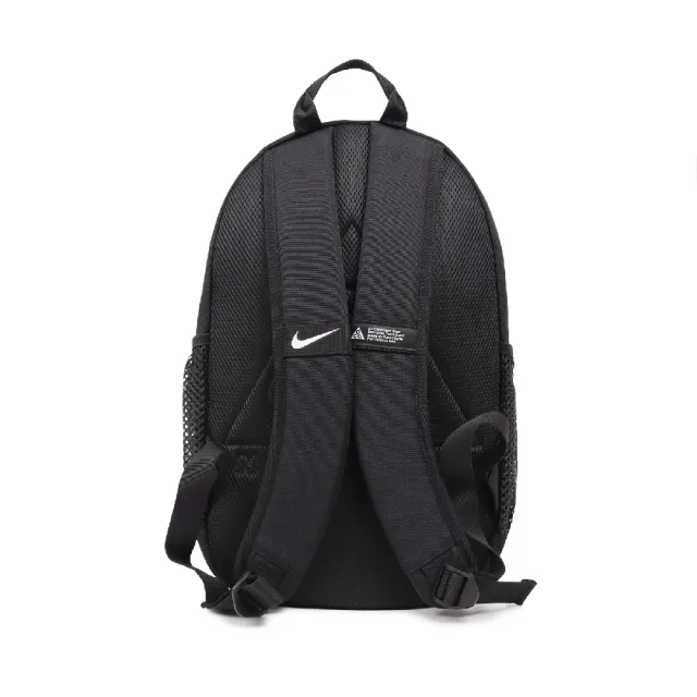 【NIKE 耐吉】後背包 ACG 兒童書包 13吋筆電包 黑 水瓶側袋 NY2633004GS-001