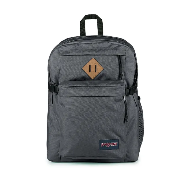 【JANSPORT】雙11 後背包 Main Campus 15吋筆電包 灰 書包 水瓶側袋 JS0A4QULDMX