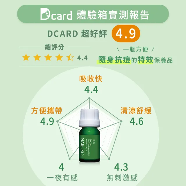 【NARUKO 牛爾】滅痘大對決組 茶樹抗痘粉刺寶（藥）30ml+茶樹神奇痘痘油10ml(除粉刺/卸痘神器)