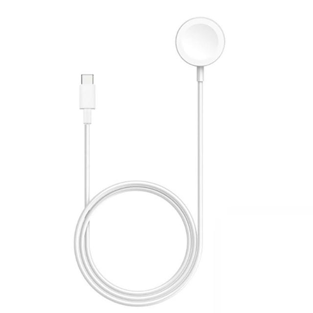 【LineQ】蘋果手錶Apple Watch通用白金版充電線-Type-C版 TC-01