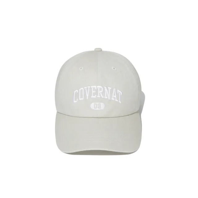 【COVERNAT】(舒適版型)拱形Logo棒球帽(ACC帽子 SOOBIN同款 米白/藍/海軍藍/紅/豹紋色)