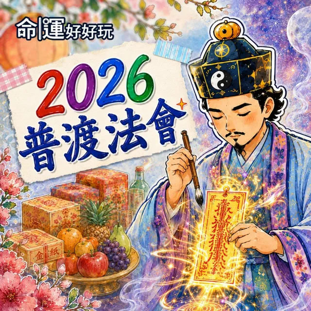 【命運好好玩】2026七星解關•普渡法會(個人)