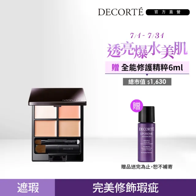 【DECORTE 黛珂】完美校色遮瑕盤5g(3色可選)