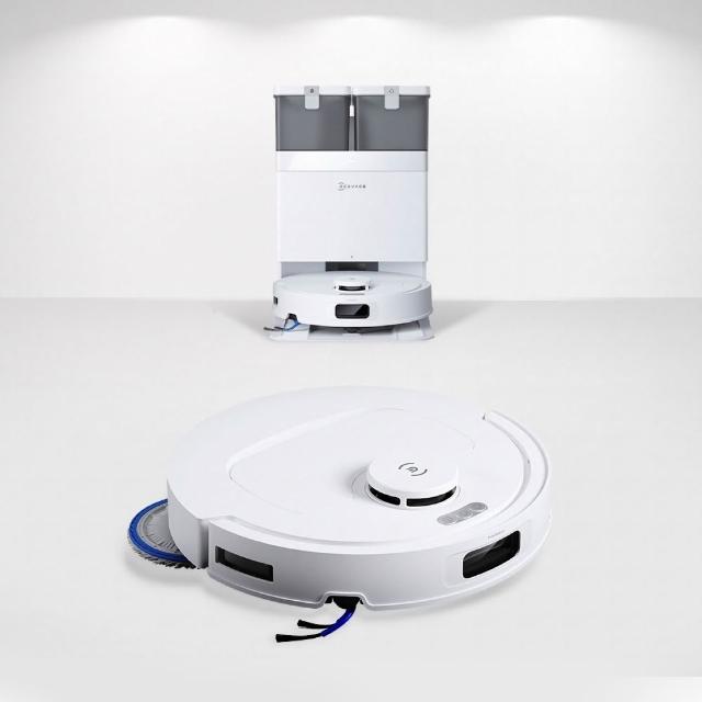 【ECOVACS 科沃斯】momo獨家熱銷!!DEEBOT N50 強清潔全能掃拖機器人(20000Pa/雙恆貼邊/全能基站)