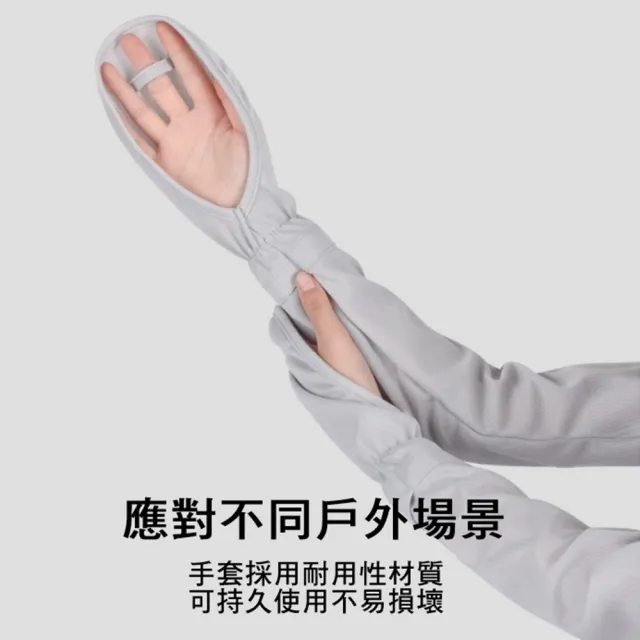 【橘魔法】透氣網眼冰絲可調節防曬袖套 大人 手套 臂套 自行車 腳踏車 開車 騎行 裝備