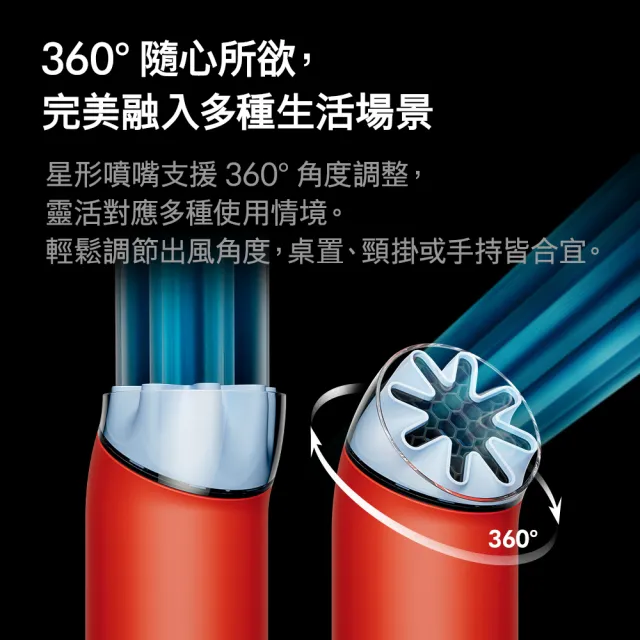 【dyson 戴森】HushJet™ Mini Cool Fan 迷你風扇 (岩黑藍) 新品上市! 限量搶購!