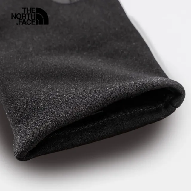 【The North Face】北面男款黑色可觸控手套|4SHAJK3