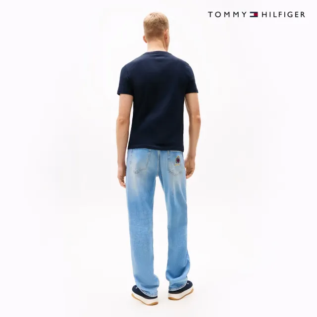 【TOMMY HILFIGER】官方旗艦館兩件入修身平紋針織 T恤_拼色