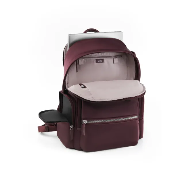 【TUMI】Voyageur Celina 15 吋筆電都會時尚後背包 - 玫瑰木