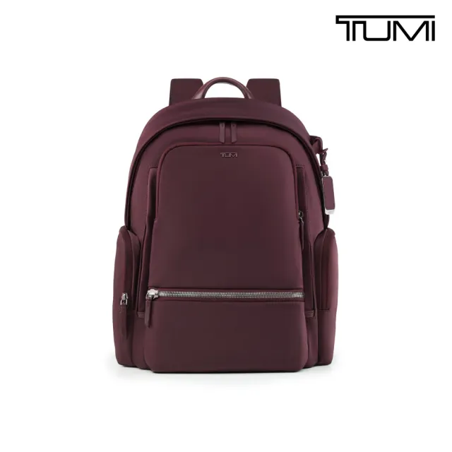 【TUMI】Voyageur Celina 15 吋筆電都會時尚後背包 - 玫瑰木