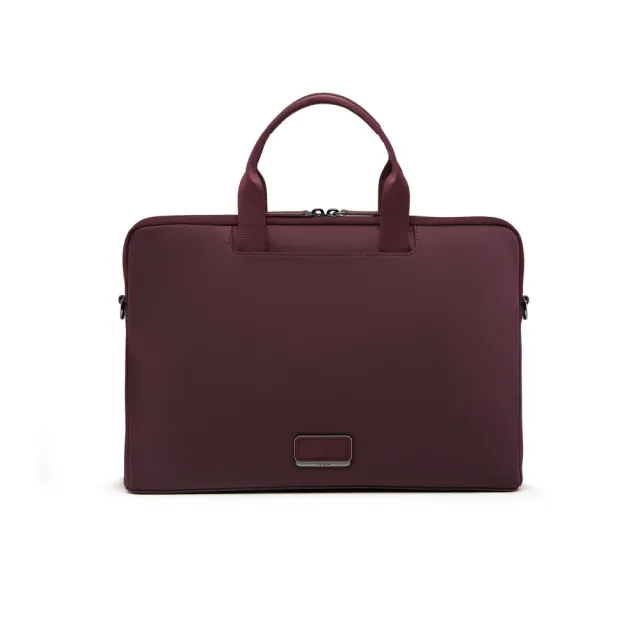 【TUMI】Voyageur Dakota 14 吋筆電商務斜背包 - 玫瑰木