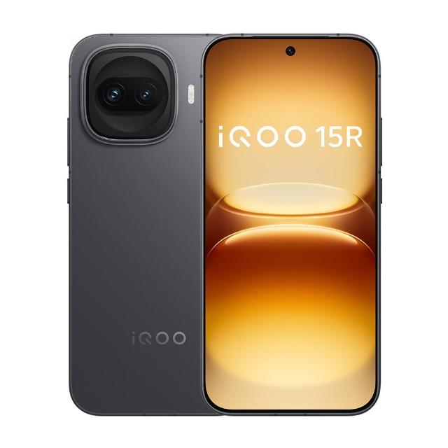 官方直營【vivo】iQOO 15R電競智慧型手機 武士黑(12G/256G/高通8 Gen 5/6.59吋 1.5K 全域護眼螢幕)