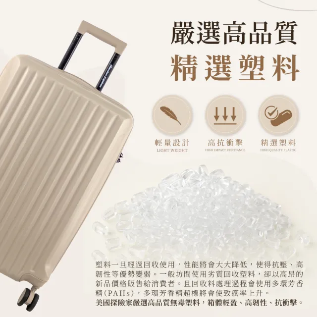 【American Explorer 美國探險家】20/25/29吋 雙排大輪 福利出清品 行李箱 登機箱 旅行箱(多款任選)
