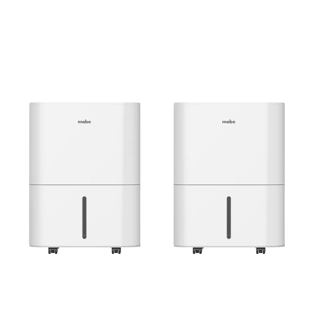 【GE 奇異】mabe美寶 季節限定組21L側吹式強力高效除濕機兩件組(MDER50LW)