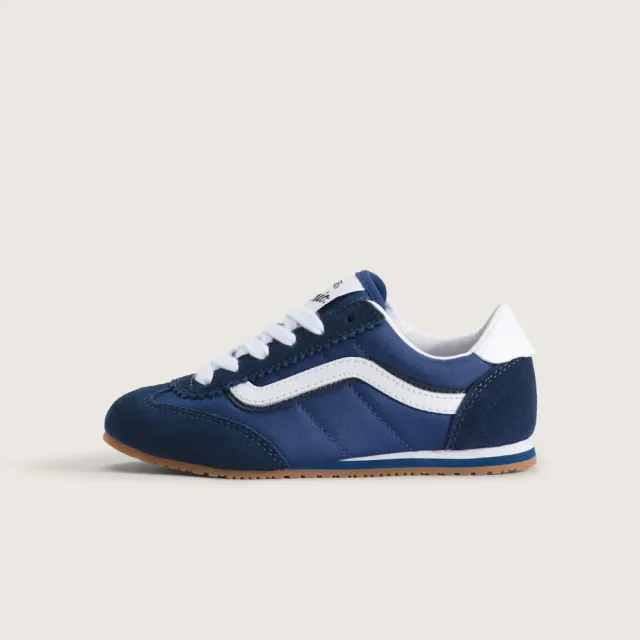 【VANS】官方旗艦 Super Lowpro 中童款藍色滑板鞋(童鞋)