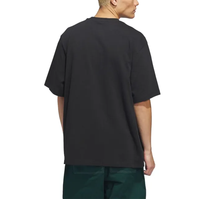 【adidas 愛迪達】圓領短袖T恤 GONZ LOGO TEE 男女 - KF1835