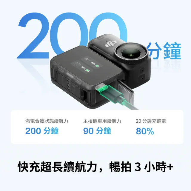 【DJI】Osmo Nano標準套裝64GB 運動相機/迷你相機｜續航200分鐘｜自帶卡槽(聯強國際貨)