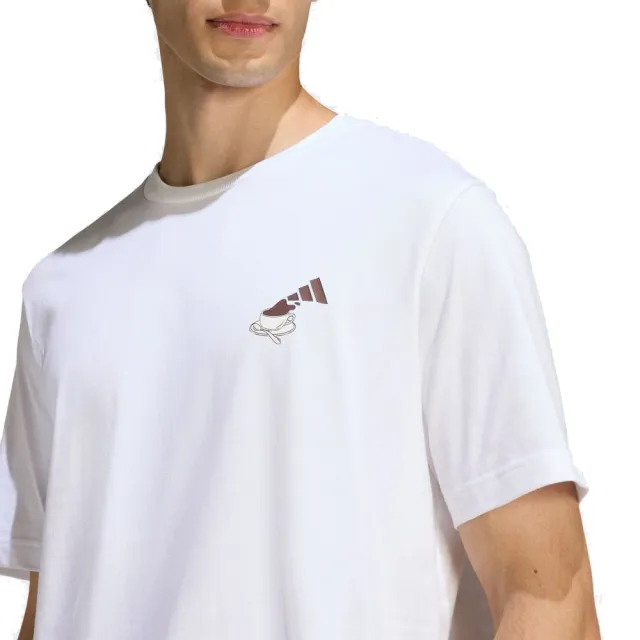 【adidas 愛迪達】圓領短袖T恤 M CHEESECAKE T 男 - KB2497