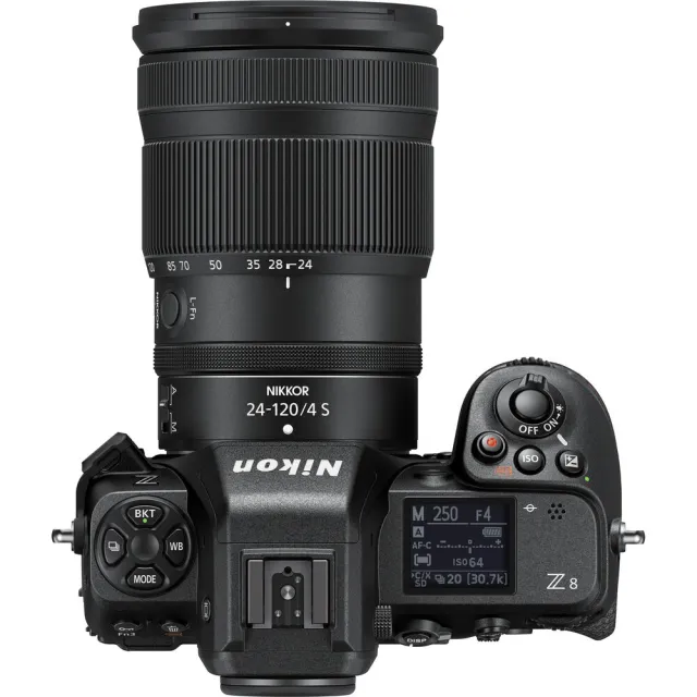 【Nikon 尼康】Z8 KIT 附 Z 24-120mm F4 S 旅遊鏡組 (公司貨) 全片幅無反微單眼相機