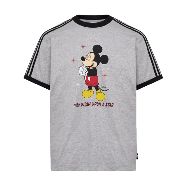【adidas 愛迪達】米奇 短袖上衣 MICKEY WISH TEE 男女 - KT7775