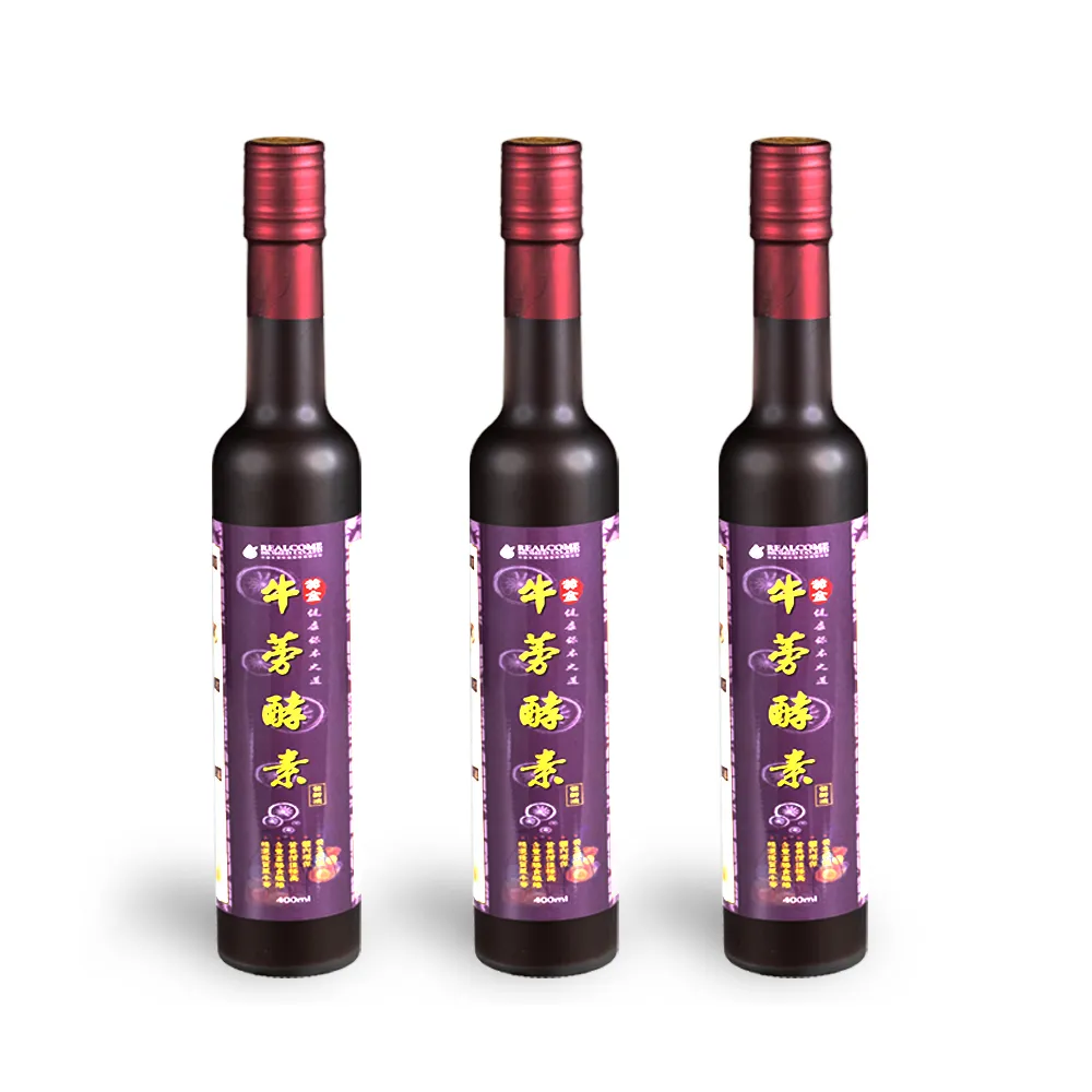 【瑞康生醫】黃金黑牛蒡酵素400ml/瓶/共3瓶