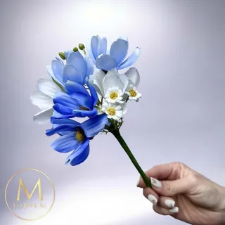 【Floral M】莫內花園手綁仿真花20cm(人造花/仿真花/假花/花藝DIY/裝飾花禮)