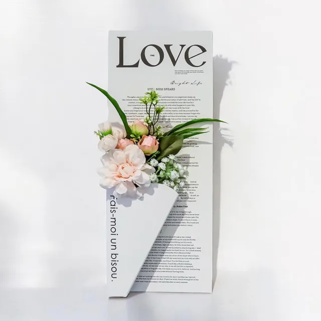 【Floral M】杜樂麗花園手綁仿真花20cm(人造花/仿真花/假花/花藝DIY/裝飾花禮)