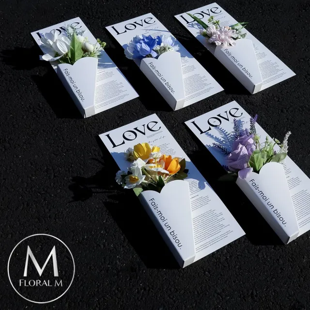 【Floral M】普羅旺斯花園手綁仿真花23cm(人造花/仿真花/假花/花藝DIY/裝飾花禮)