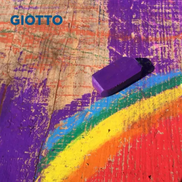 【GIOTTO】兒童蜜蠟磚(12色)｜無毒蠟筆 兒童蠟筆 不沾手 無毒 不易斷 華德福風格