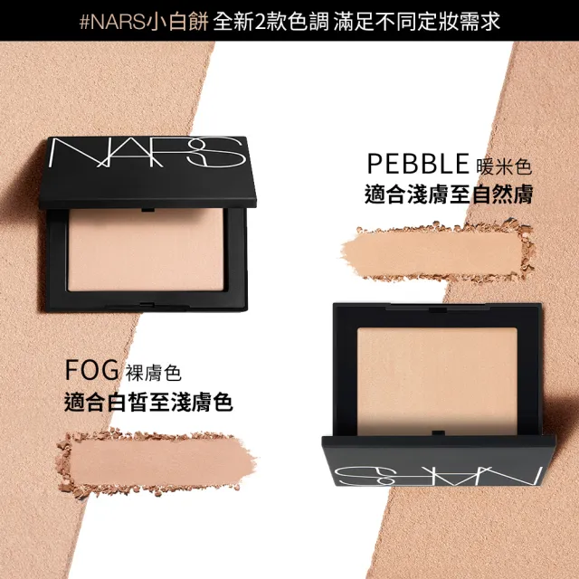 【NARS】官方直營 裸光凝亮發光組(小光圈氣墊+小白餅)