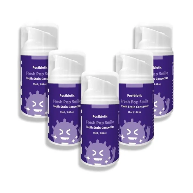 【ELLO】益生菌口氣清新亮白矯正膏 55ML 藍莓風味 5入組