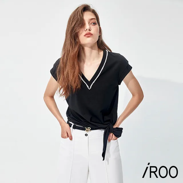 【iROO】雙R造型細腰帶