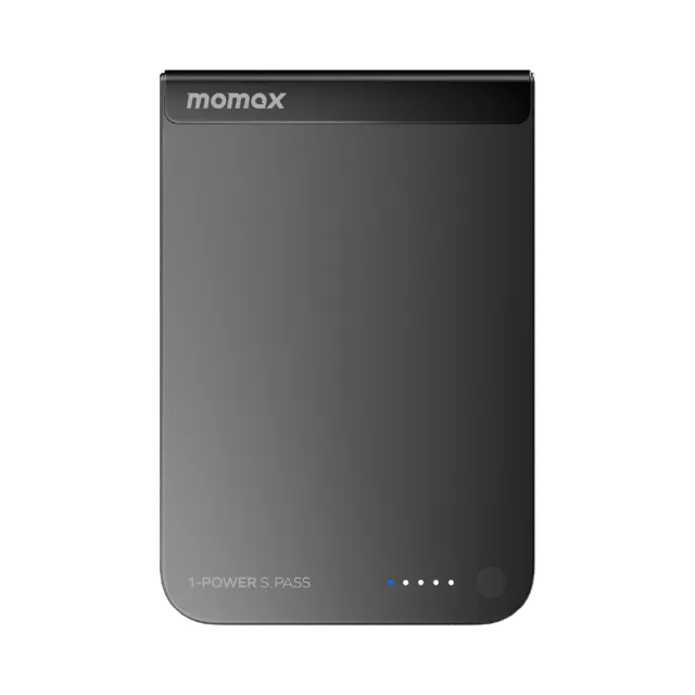 【Momax】5000mAh Qi2 無線磁吸行動電源 (型號1-Power S.Pass) CCC認證 中秋送禮