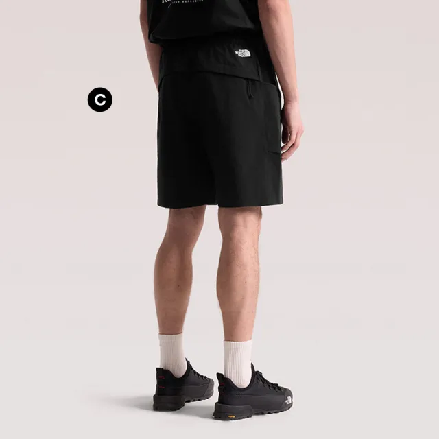 【The North Face】男女款吸濕排汗短褲(多款任選)