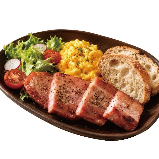 【約克街肉舖】厚切培根10片(100g±10%/片)