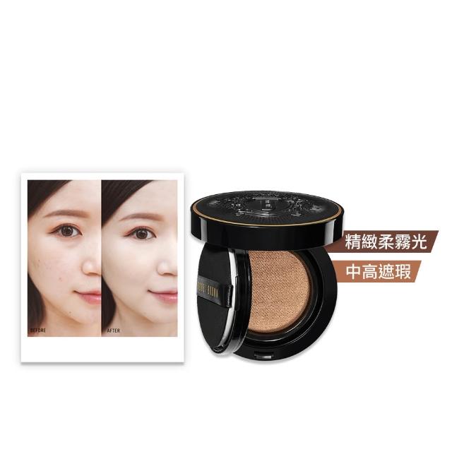 【Bobbi Brown 芭比波朗】霧光持久氣墊粉餅(SPF40 PA+++/柔霧小黑盒/遮瑕/控油/防曬#會定位的氣墊)