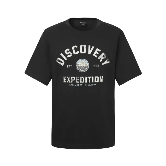【Discovery Expedition】Freshvent 大Logo印花短袖T恤 上衣(DXRS8G053-BKS)