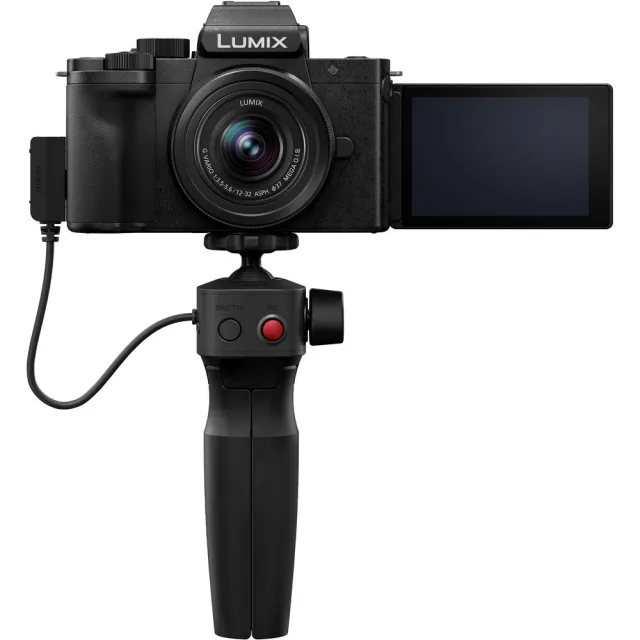 【Panasonic 國際牌】G100D + 12-32mm 鏡頭 + DMW-SHGR2 三腳架握把組 --公司貨(DC-G100DV)