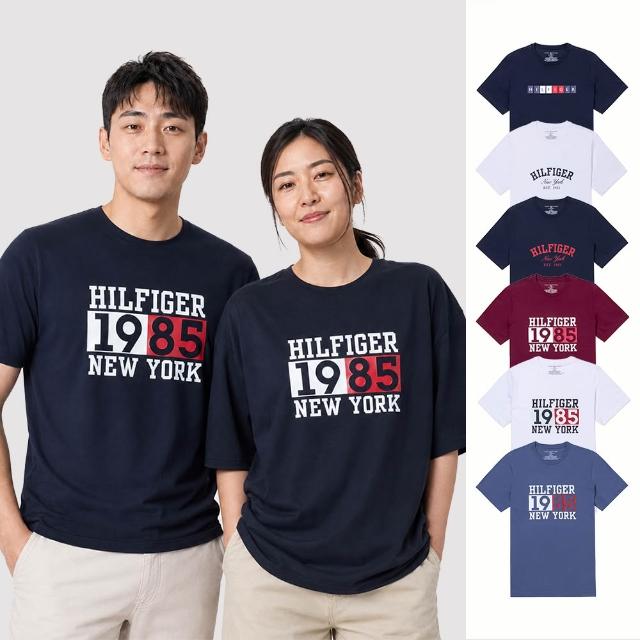 【TOMMY HILFIGER】TOMMY 經典印刷文字Logo圖案短袖T恤 上衣-多色選(平輸品/短T)