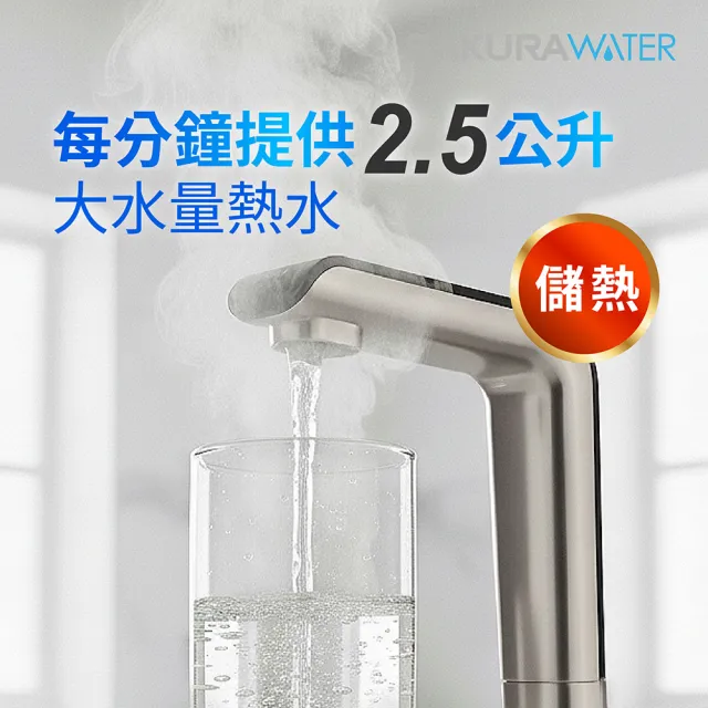 【SAKURA 櫻花】P0531廚下雙溫RO淨熱飲(快速安裝-官方直營)