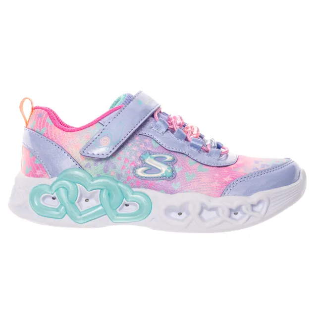 【SKECHERS】女童系列 女童鞋 燈鞋 INFINITE HEART LIGHTS(303261LLVMT)