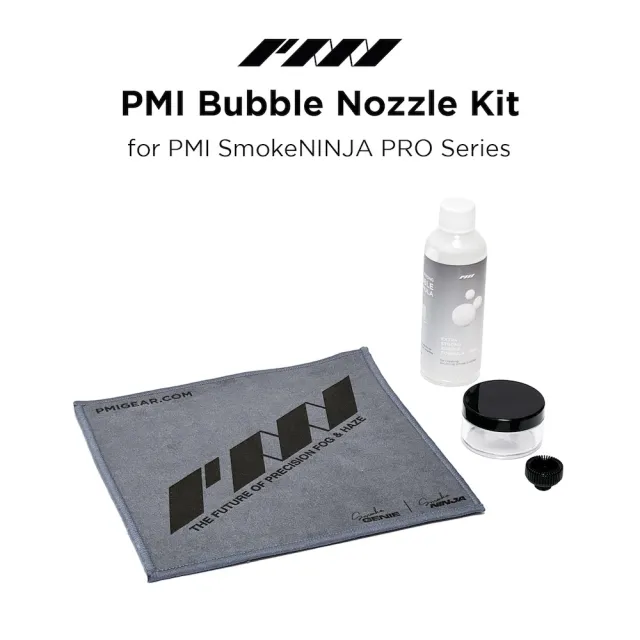 PMI 專業煙霧機 Bubble Kit 專用噴嘴泡泡液套裝組 煙霧機配件